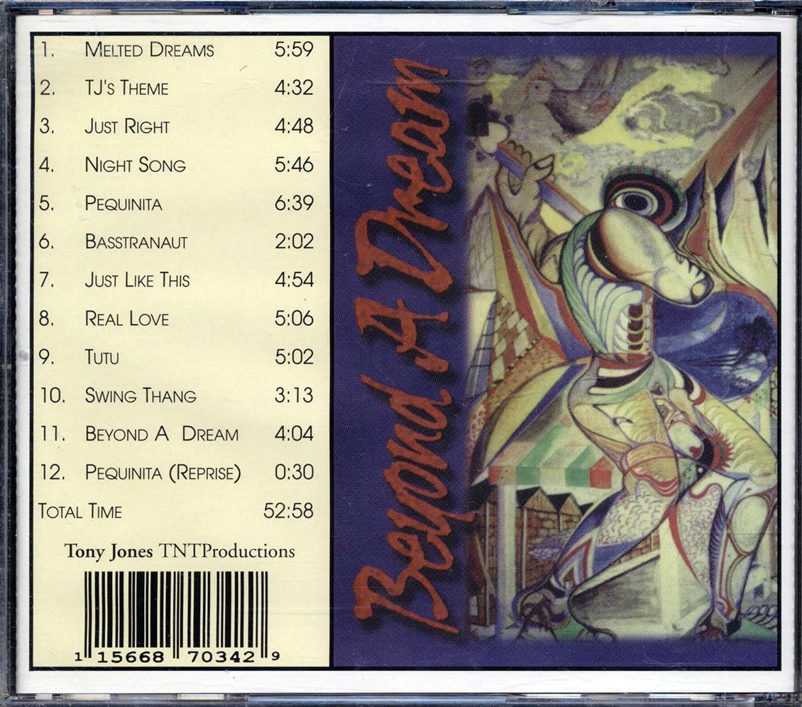 Tony Jones - Beyond A Dream - CD, CD