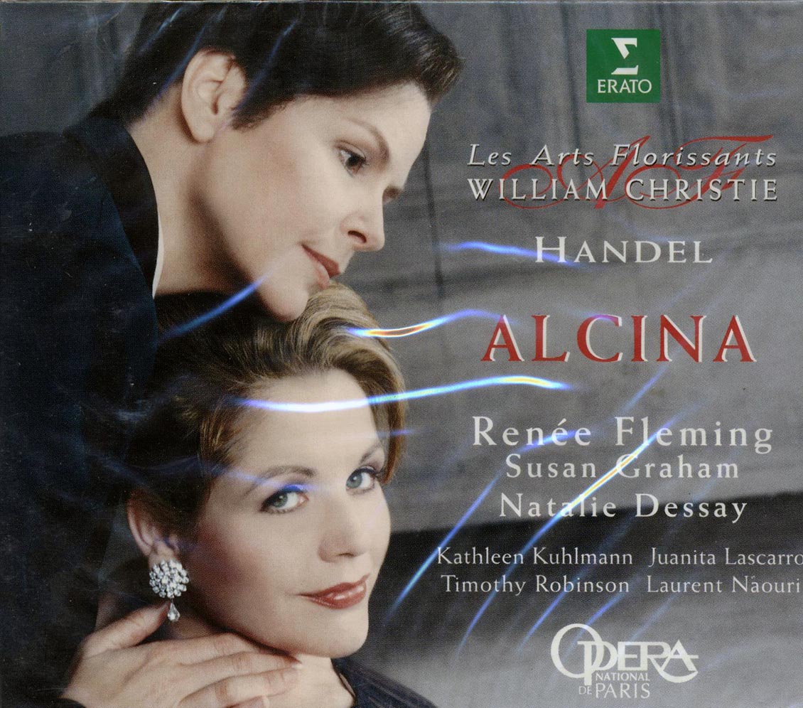 Handel, Alcina, Renne Fleming, Les Arts Florissants, William Christie - Alcina (3xCD) (box set) (incl. large booklet) - CD