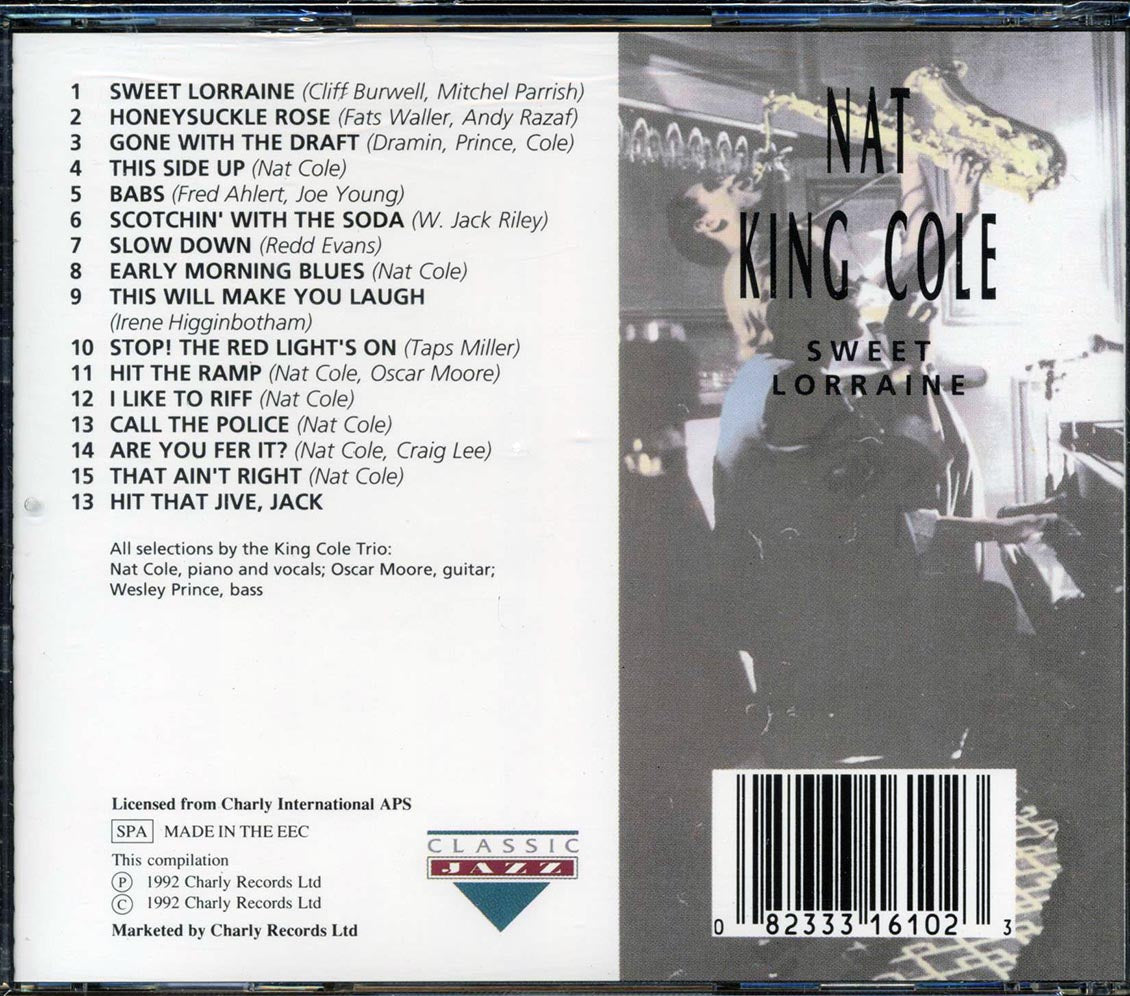 Nat King Cole - Sweet Lorraine - CD, CD
