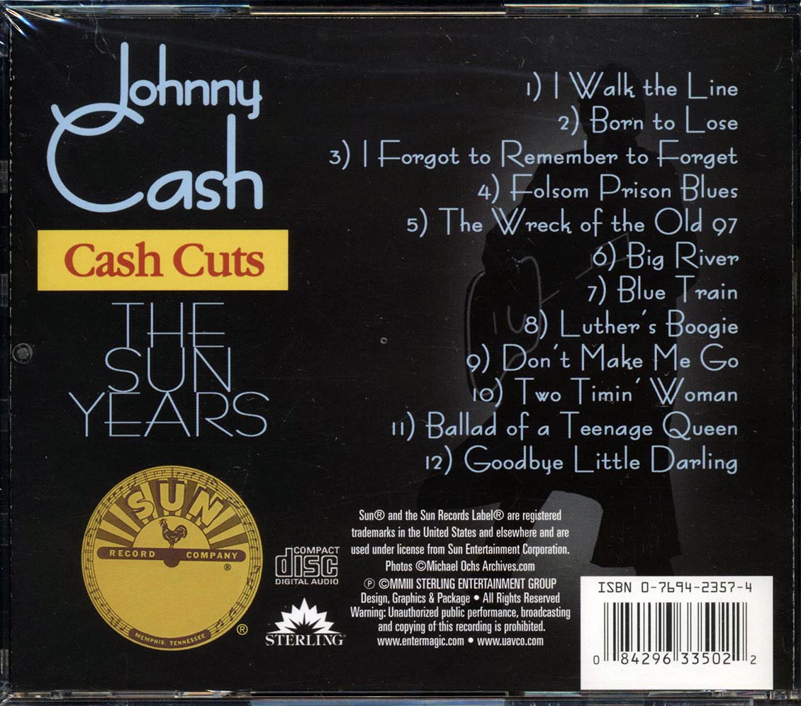 Johnny Cash - Cash Cuts: The Sun Years - CD, CD