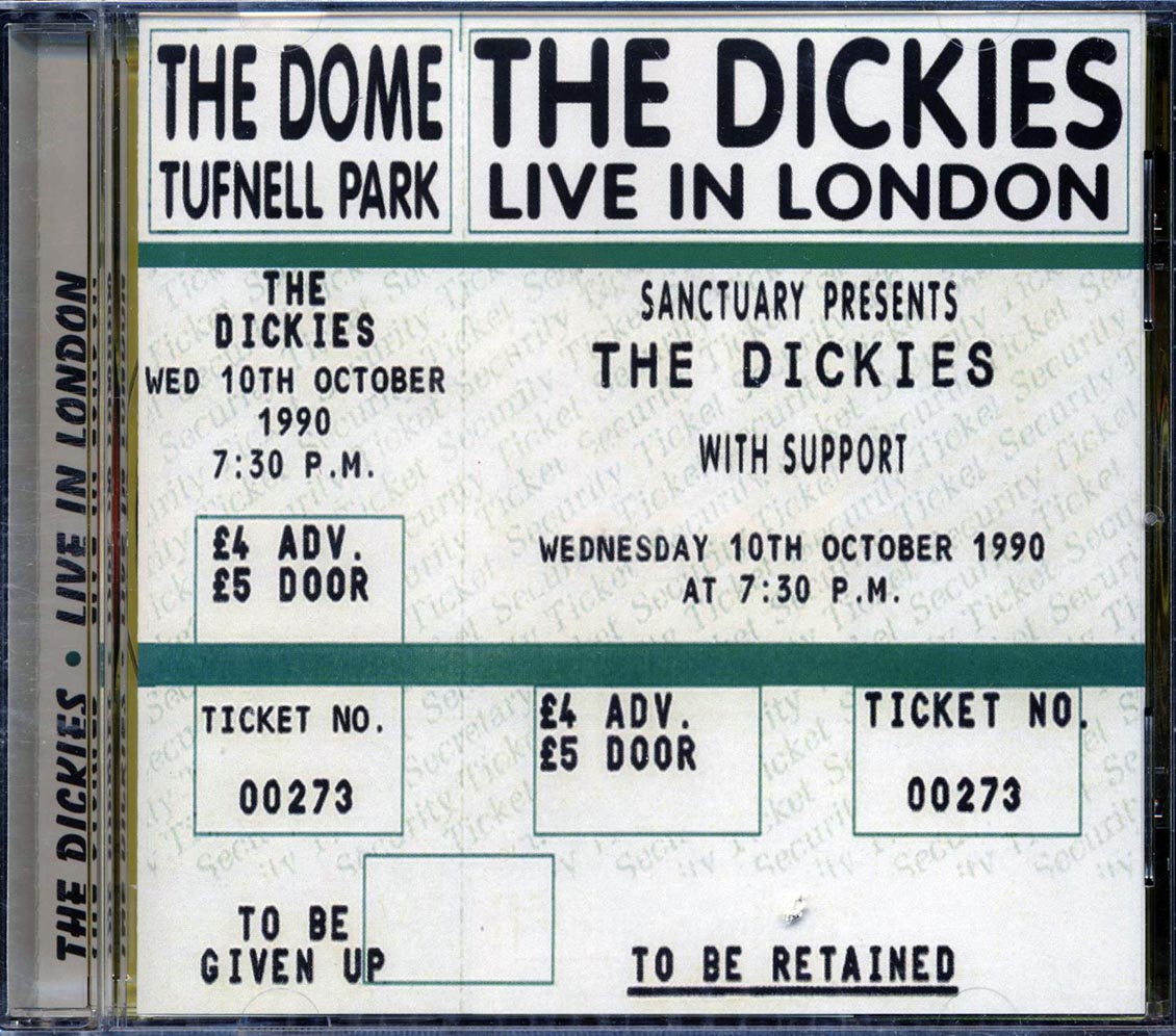 The Dickies - Live In London: Locked N Loaded - CD