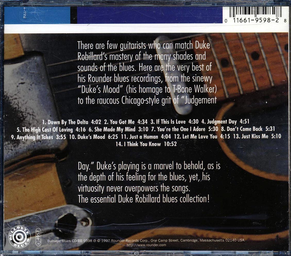 Duke Robillard - Plays The Blues: The Rounder Years (marked/ltd stock) - CD, CD
