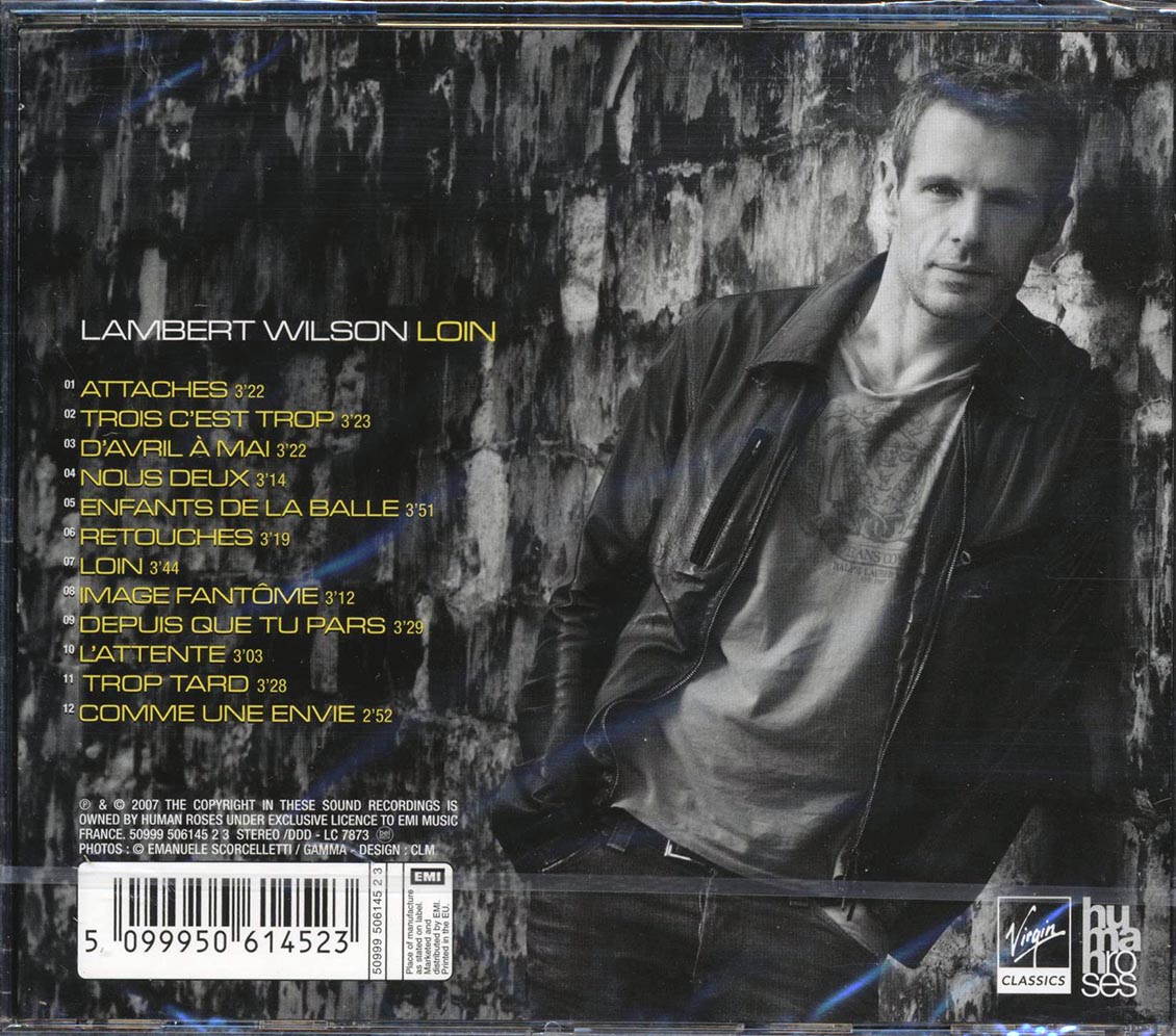 Lambert Wilson - Loin - CD, CD
