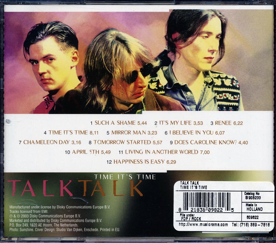 Talk Talk - Time It's Time - CD, CD