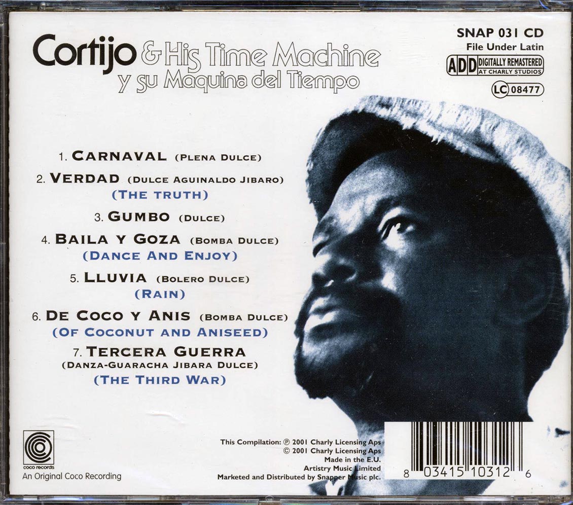 Cortijo & His Time Machine - Y Su Maquina Del Tiempo - CD, CD