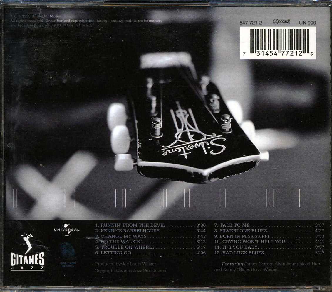 Joe Louis Walker - Silvertone Blues - CD, CD