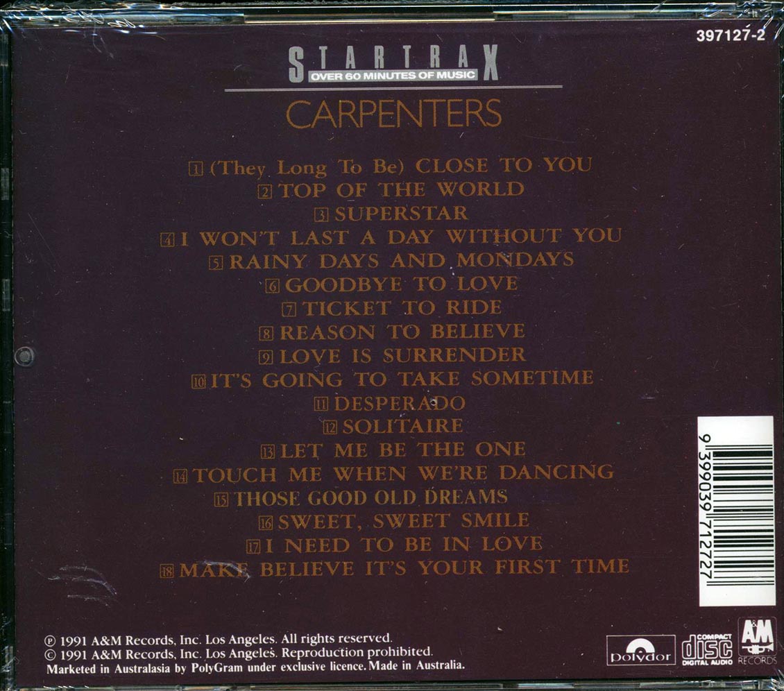 Carpenters - Carpenters - CD, CD