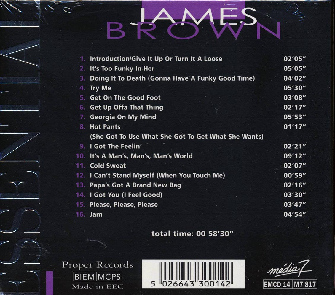 James Brown - Essential Masters - CD, CD