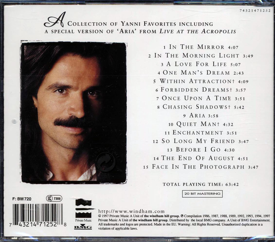 Yanni - In The Mirror - CD, CD