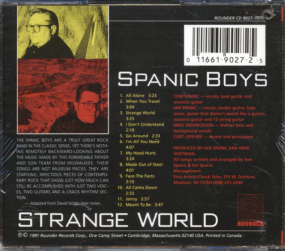 Spanic Boys - Strange World (marked/ltd stock) - CD, CD