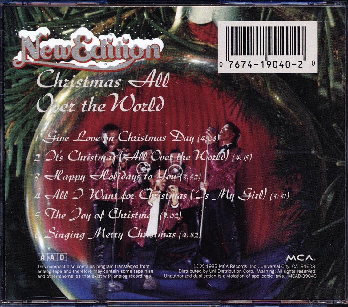 New Edition - Christmas All Over The World - CD, CD