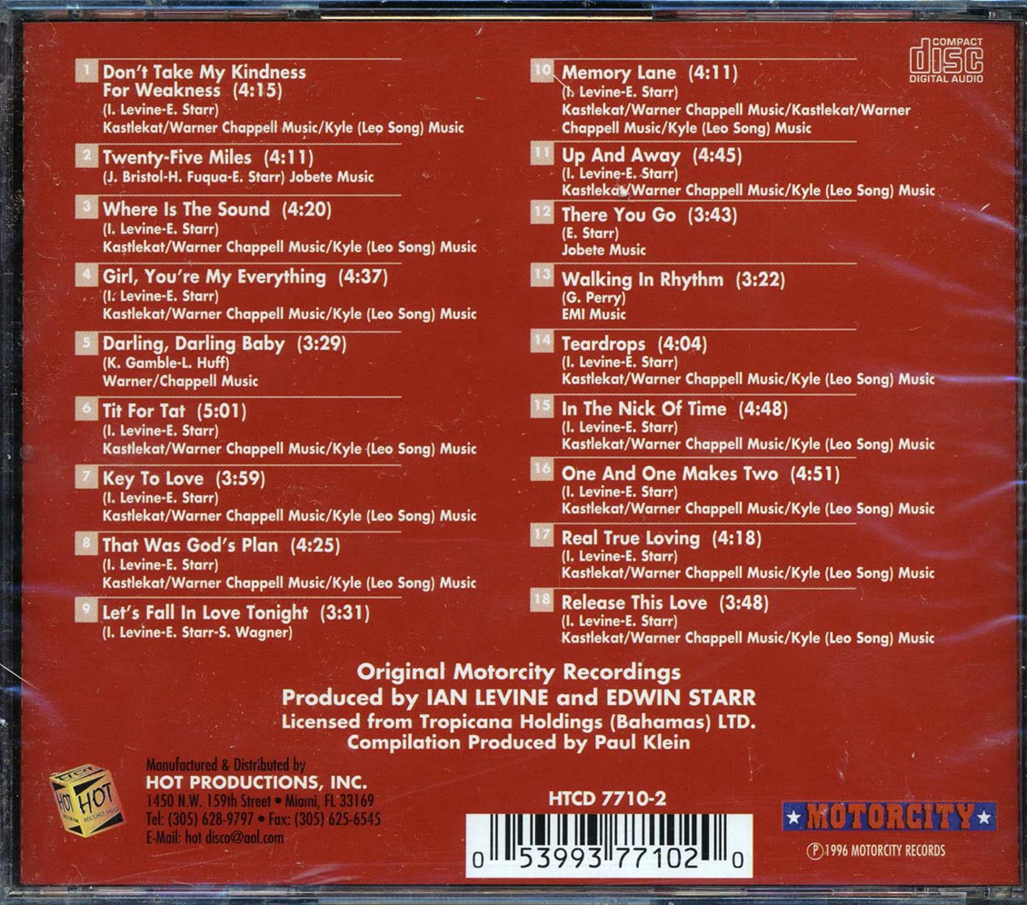 Edwin Starr - The Best Of Edwin Starr - CD, CD