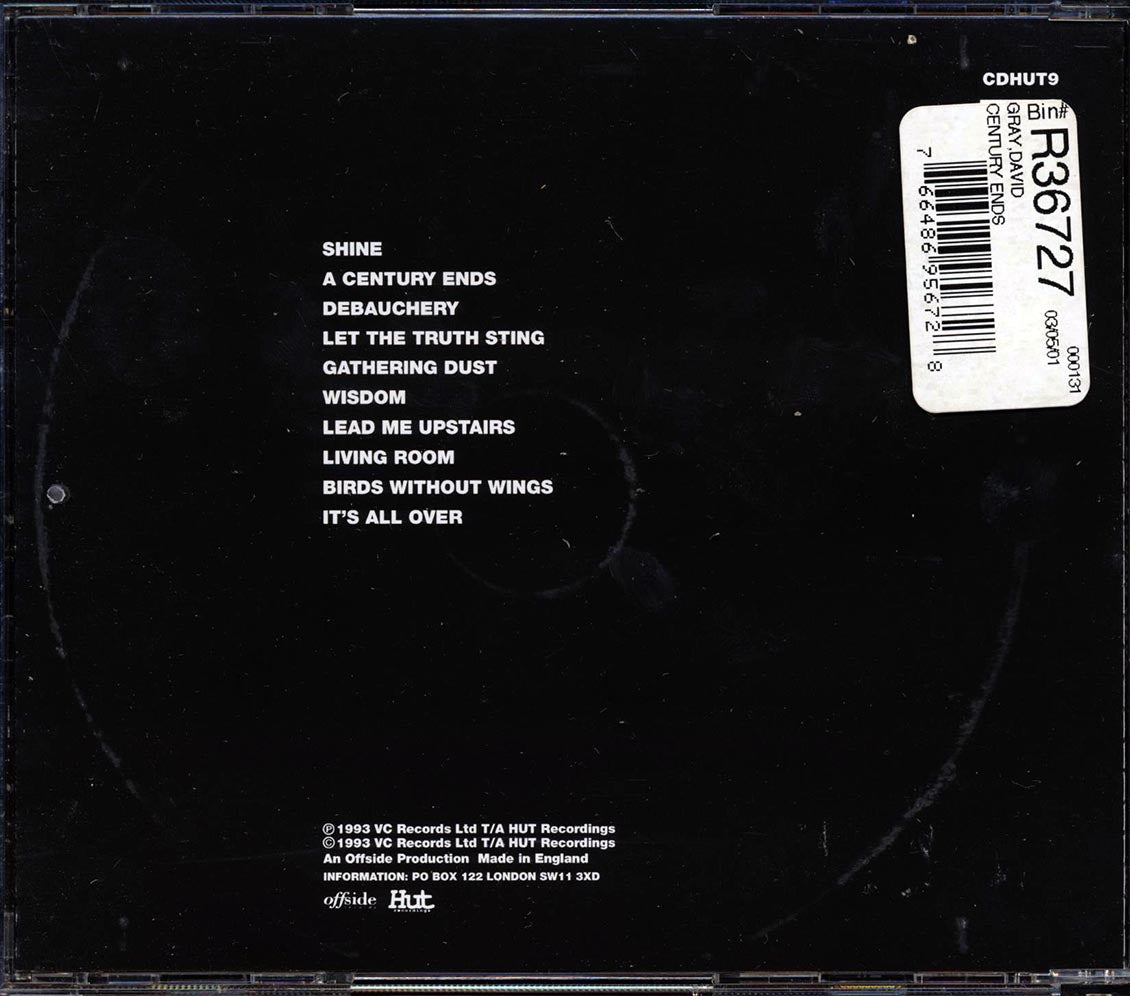 David Gray - A Century Ends - CD, CD