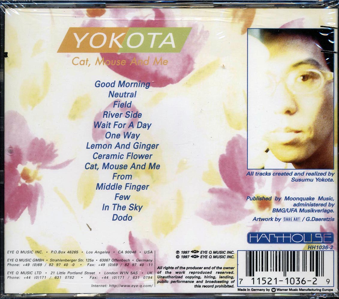Yokota - Cat Mouse And Me (marked/ltd stock) - CD, CD