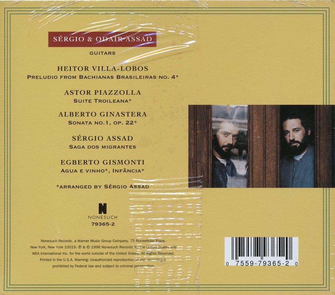 Sergio & Odair Assad - Saga Dos Migrantes - CD, CD