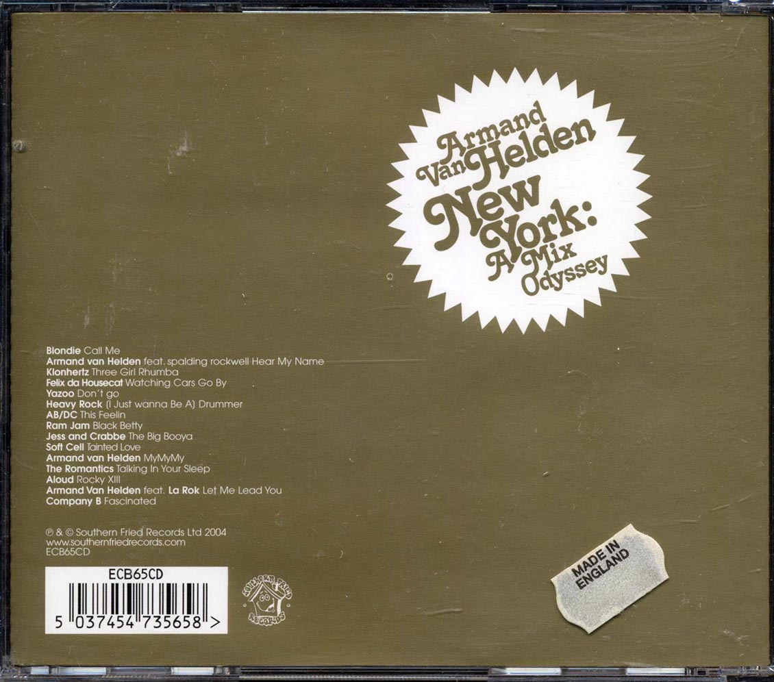 Armand Van Helden - New York: A Mix Odyssey - CD, CD
