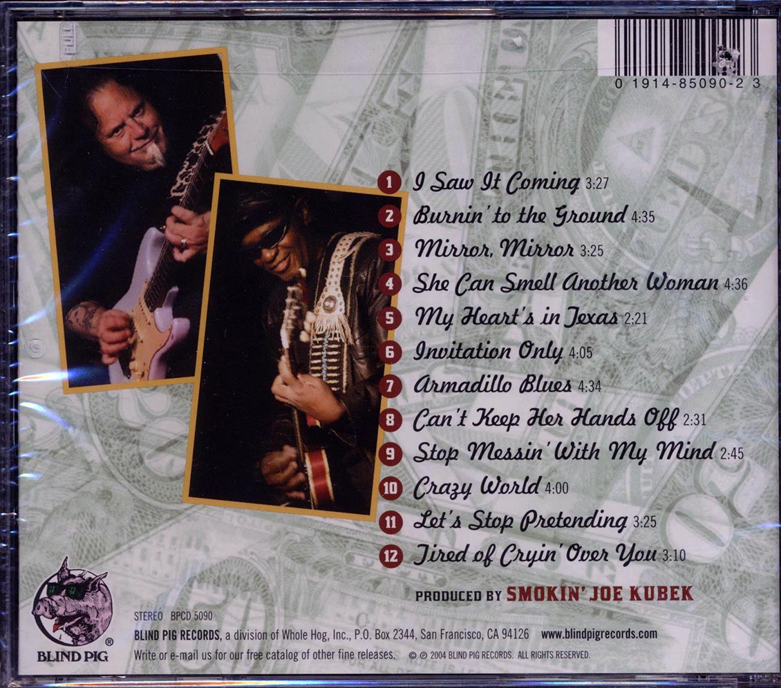 Smokin' Joe Kubek, Bnois King - Show Me The Money (marked/ltd stock) - CD, CD