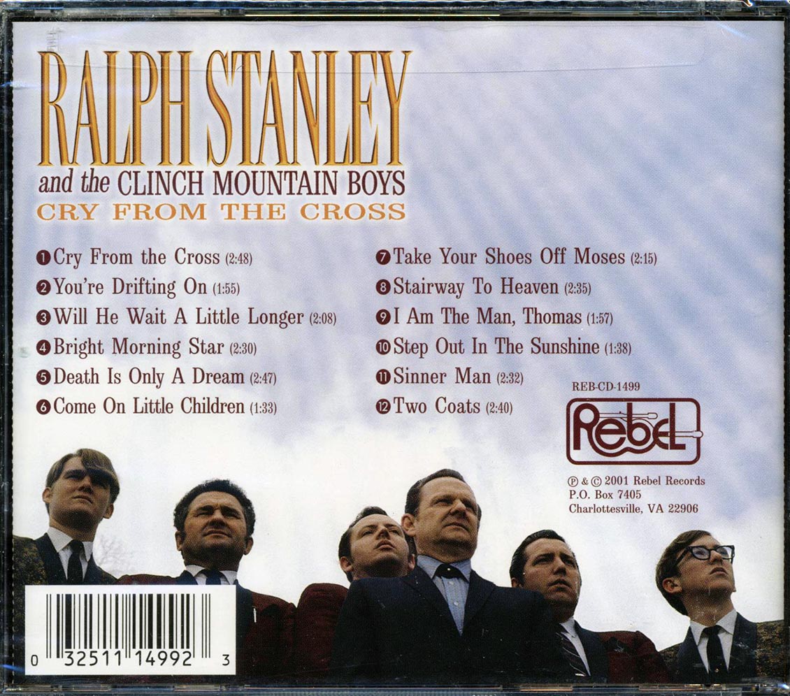 Ralph Stanley & The Clinch Mountain Boys - Cry From The Cross - CD, CD