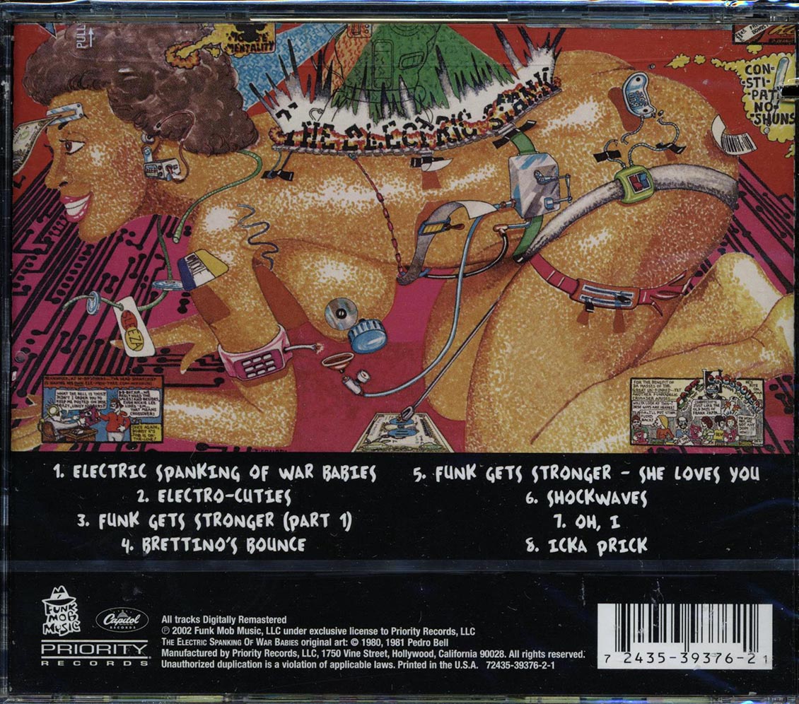 Funkadelic - The Electric Spanking Of War Babies (marked/ltd stock) (remastered) - CD, CD
