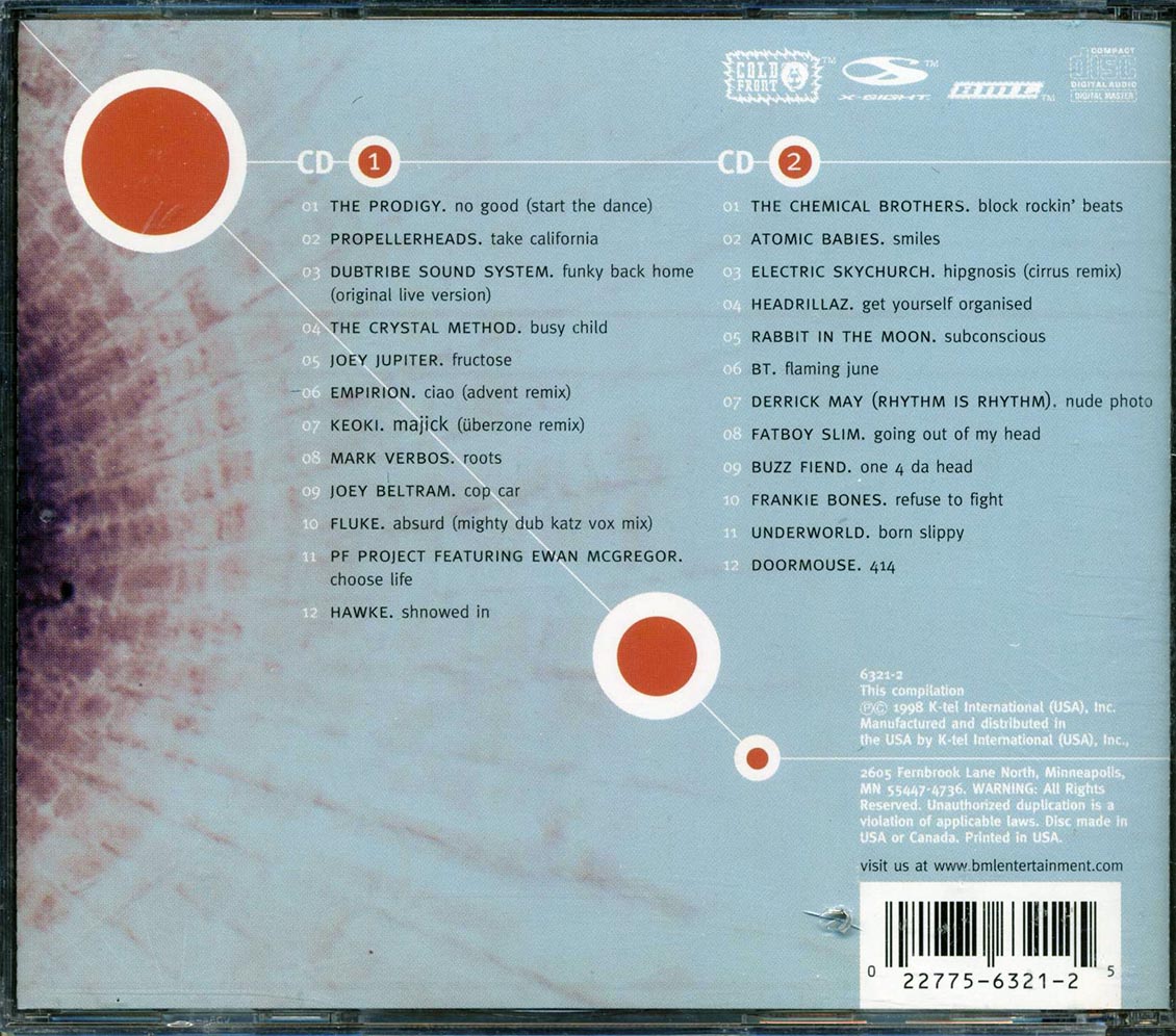 The Prodigy, Propellerheads, Dubtribe Sound System, Etc. - Digital Empire: Electronica's Best (2xCD) - CD, CD