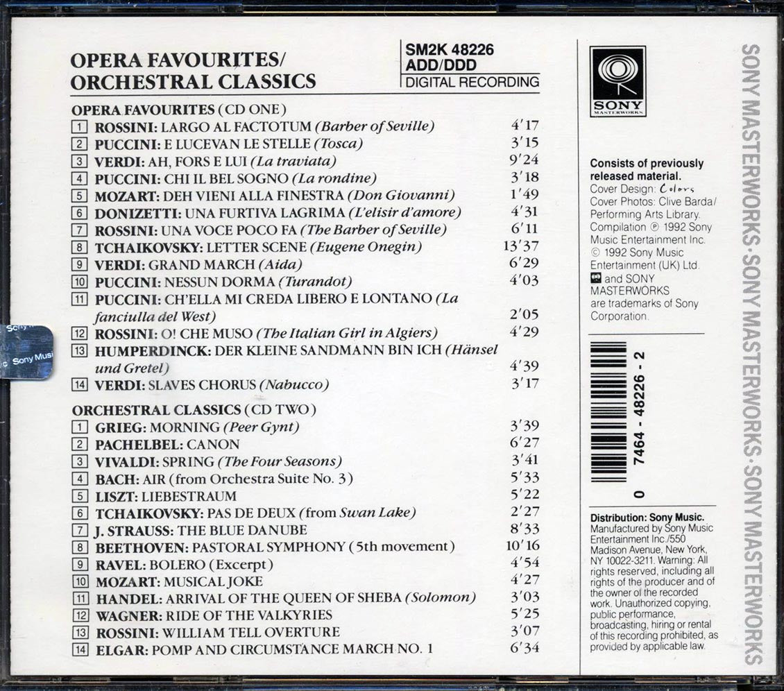 Various - Take 2: Opera Favourites + Orchestral Classics (2xCD) - CD, CD