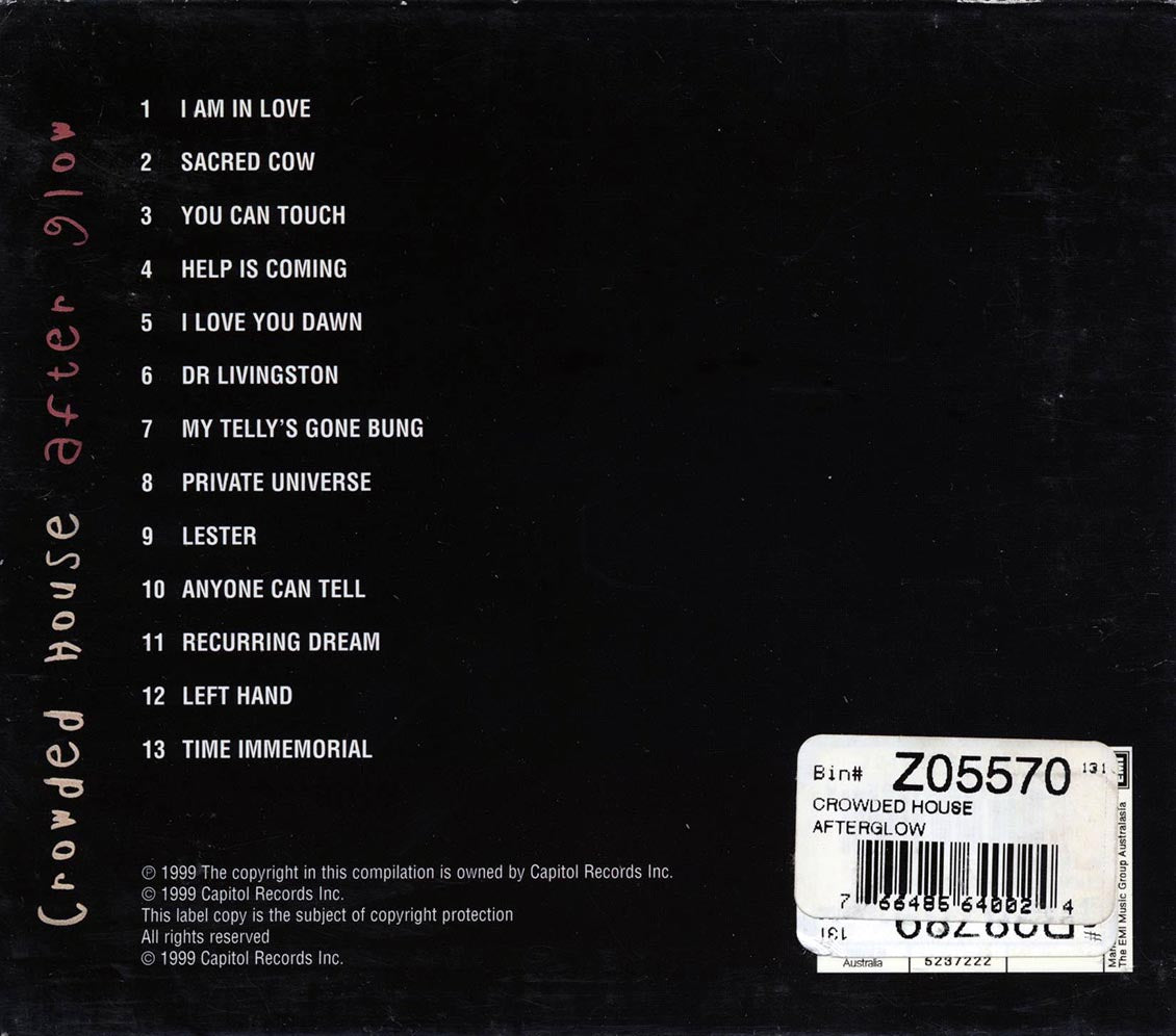 Crowded House - Afterglow (incl. 8-page booklet) - CD, CD