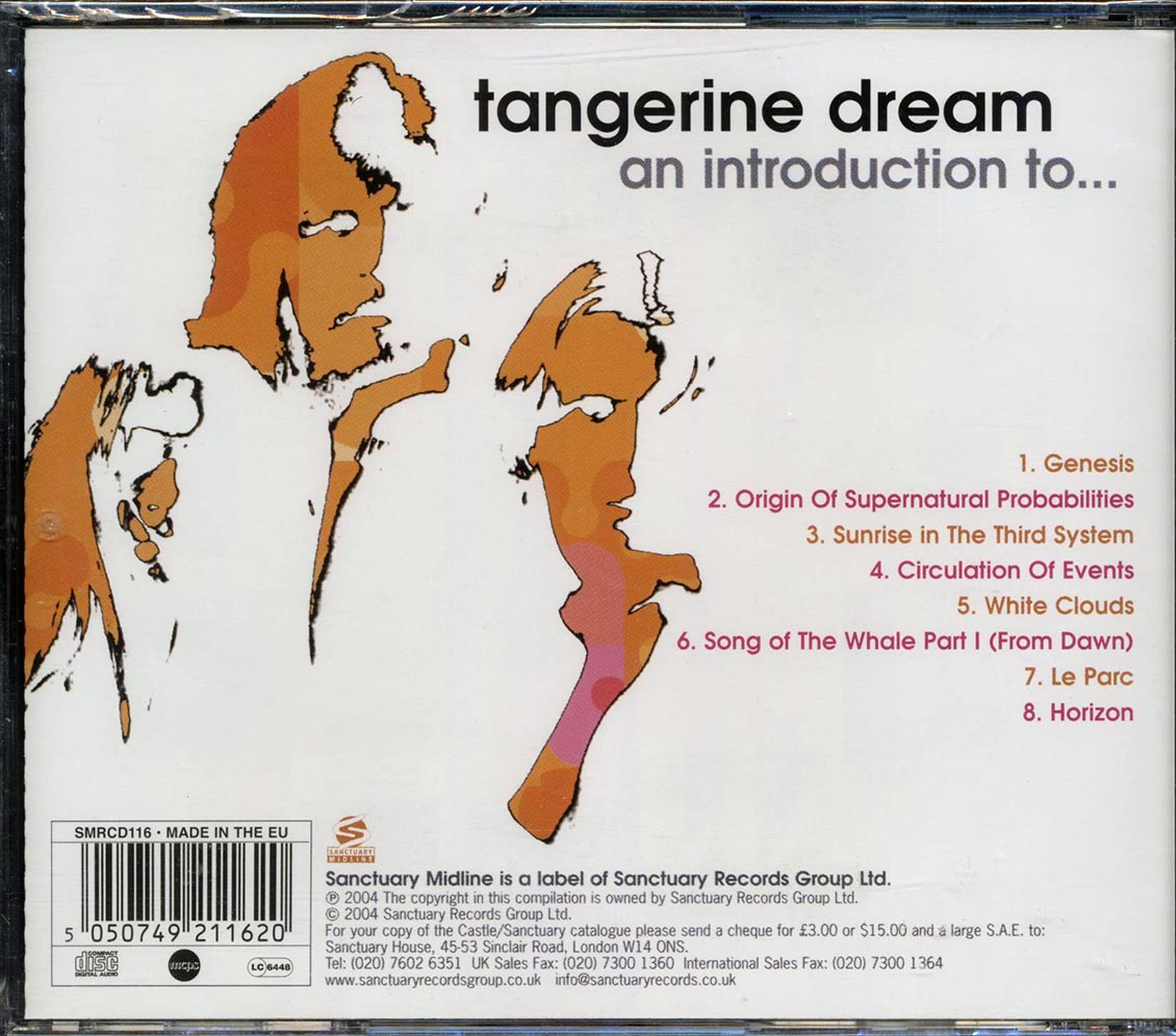 Tangerine Dream - An Introduction To Tangerine Dream - CD, CD