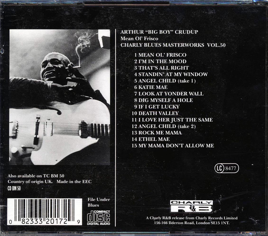Arthur Big Boy Crudup - Mean Ol' Frisco - CD, CD