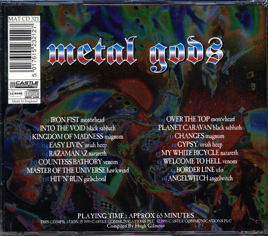 Motorhead, Black Sabbath, Magnum, Nazareth, Etc. - Metal Gods - CD, CD