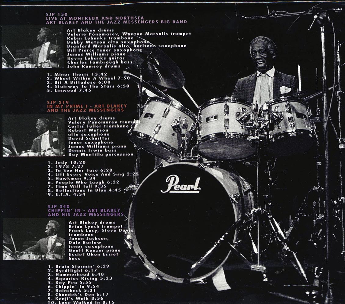 Art Blakey & The Jazz Messengers - Live At Montreaux And Northsea: In My Prime I + Chippin' In (3xCD) (box set) - CD, CD