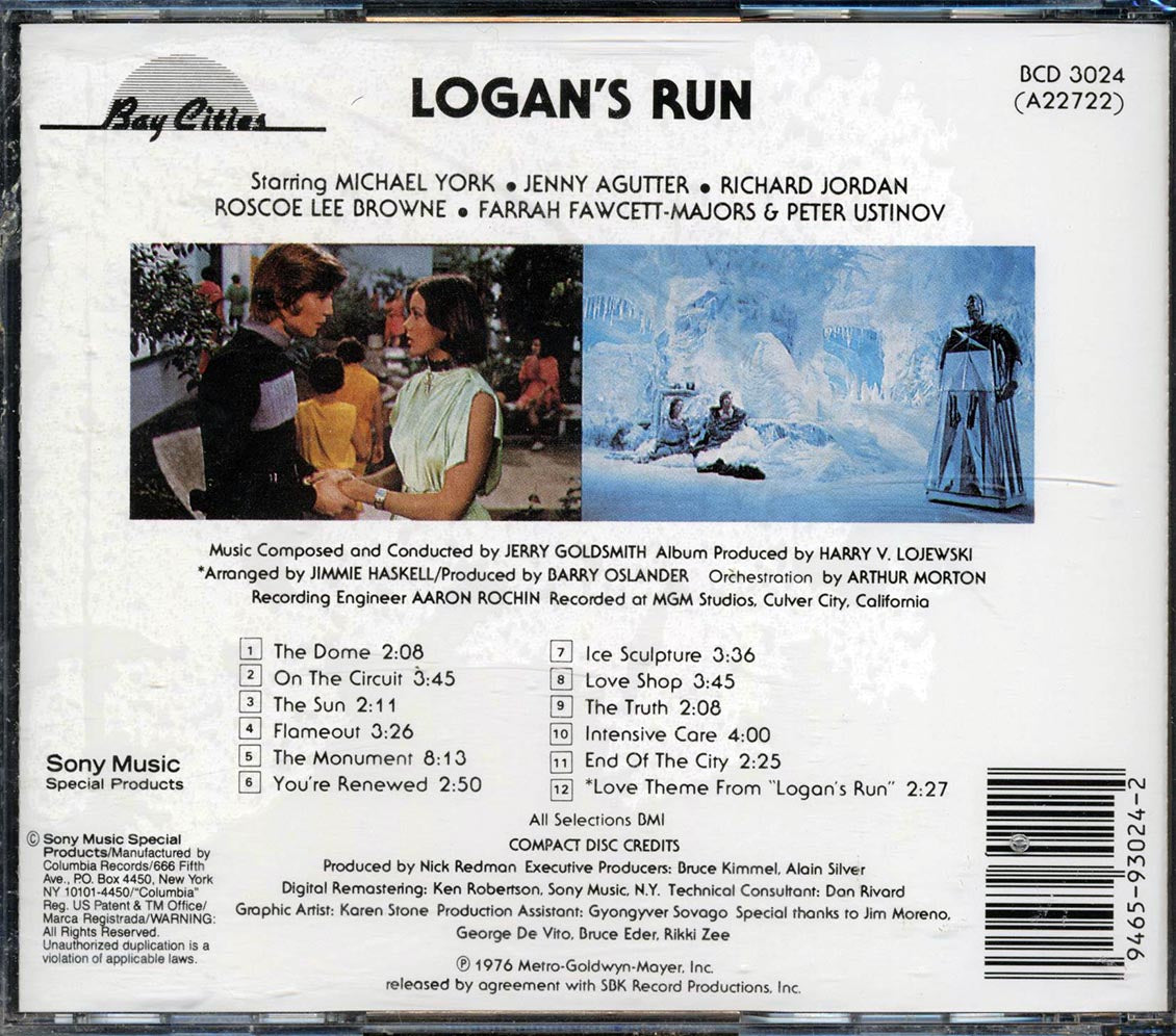 Various - Logan's Run Original Soundtrack Recording - CD, CD