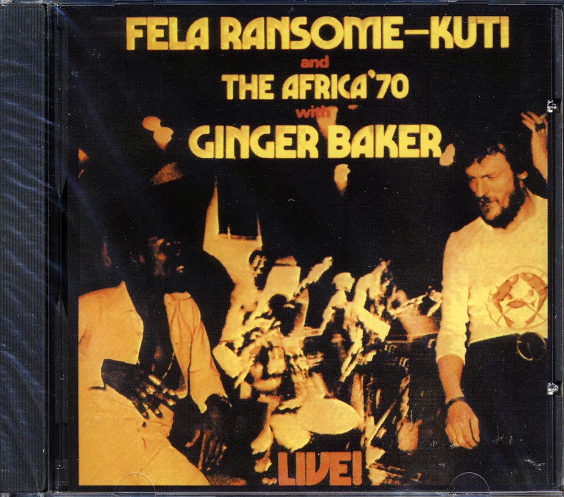 Fela Kuti - Live: With Ginger Baker And The Africa '70 - CD