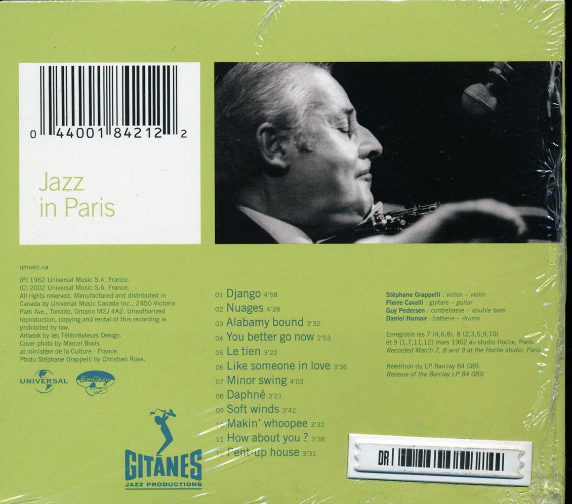 Stephane Grappelli - Django - CD, CD