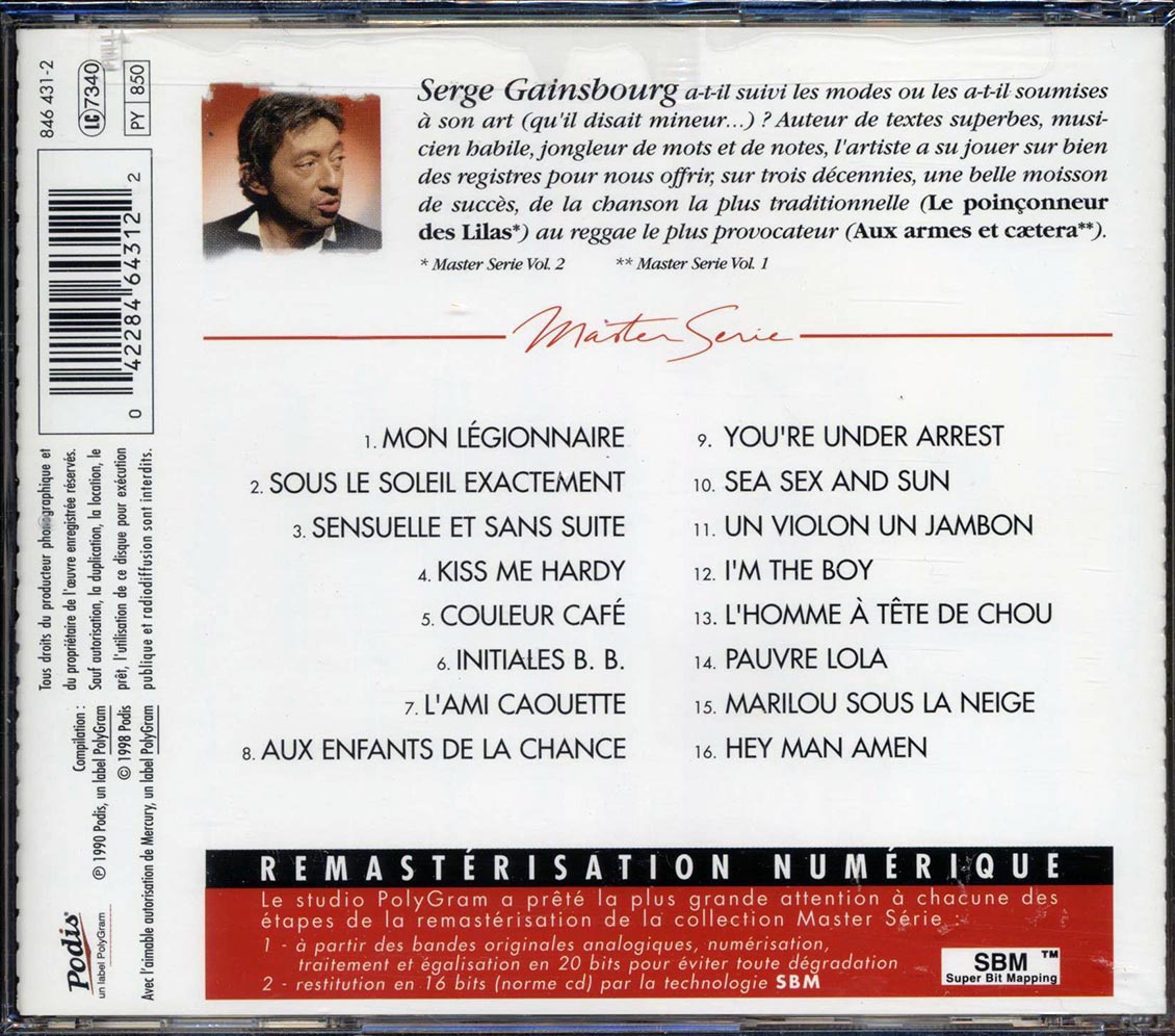 Serge Gainsbourg - Serge Gainsbourg Volume 3 - CD, CD