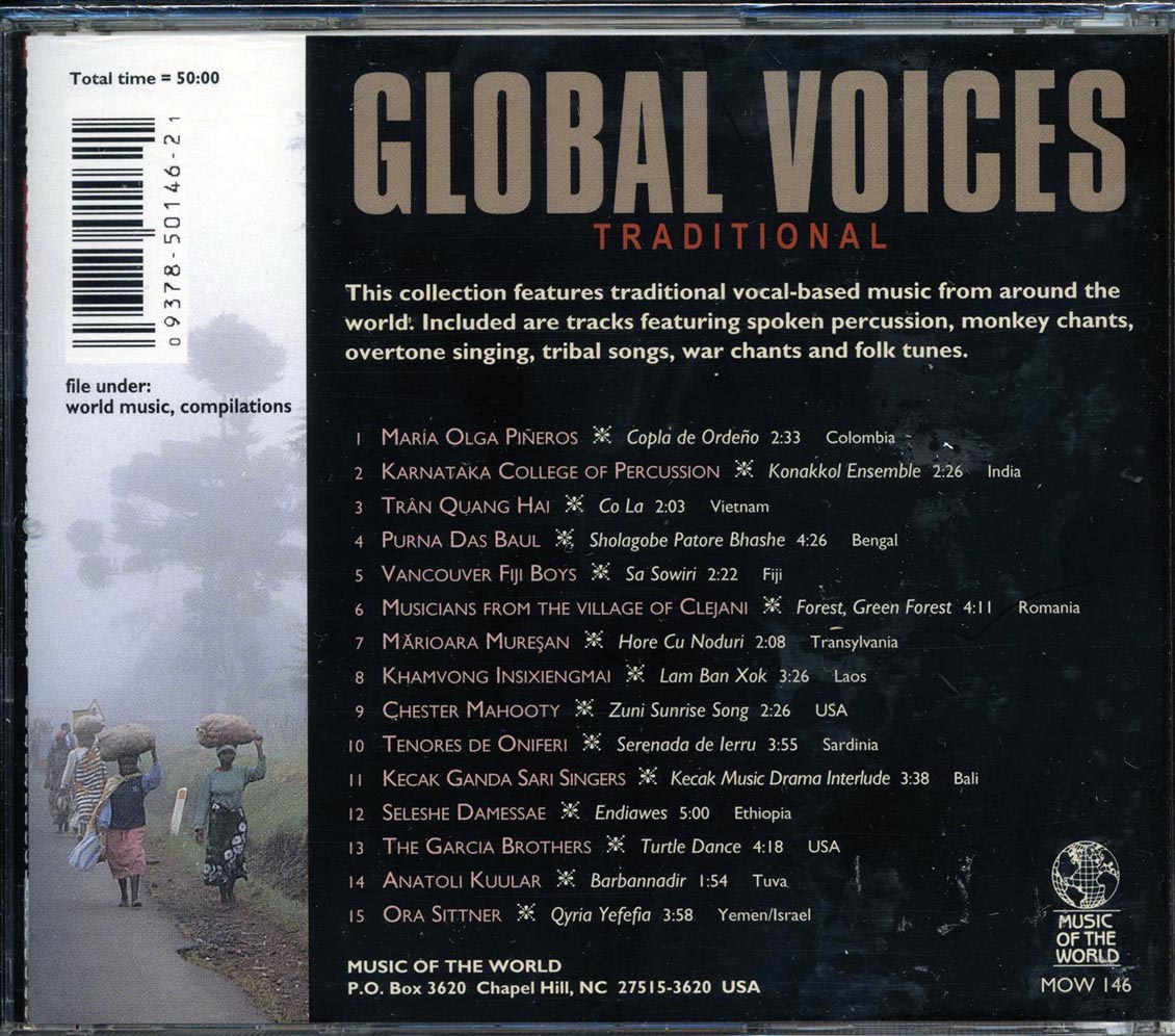 Various - Global Voices: Traditional - CD, CD