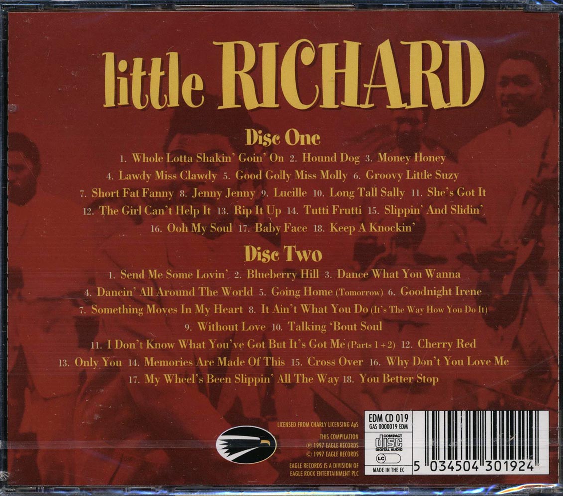 Little Richard - The Masters (36 tracks) (2xCD) - CD, CD