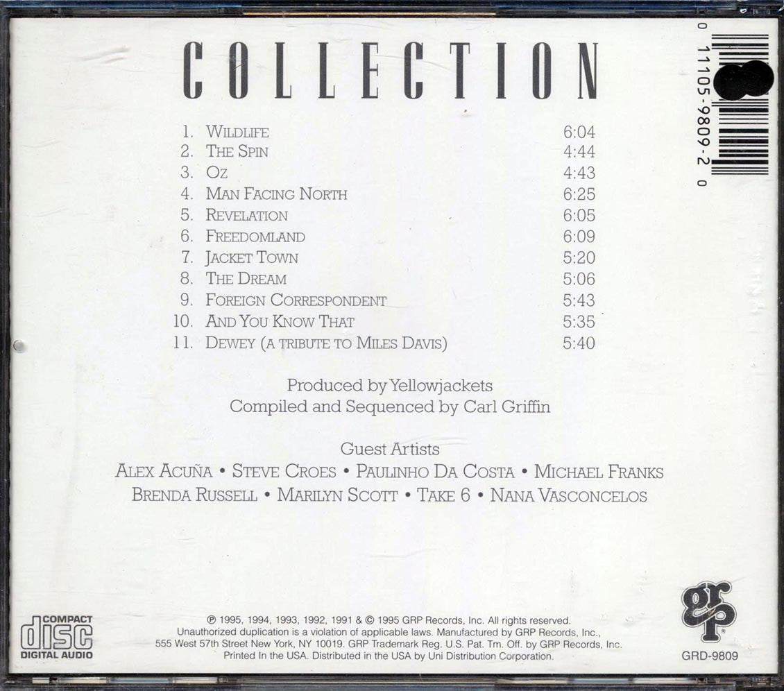 Yellowjackets - Collection (promo) (marked/ltd stock) - CD, CD