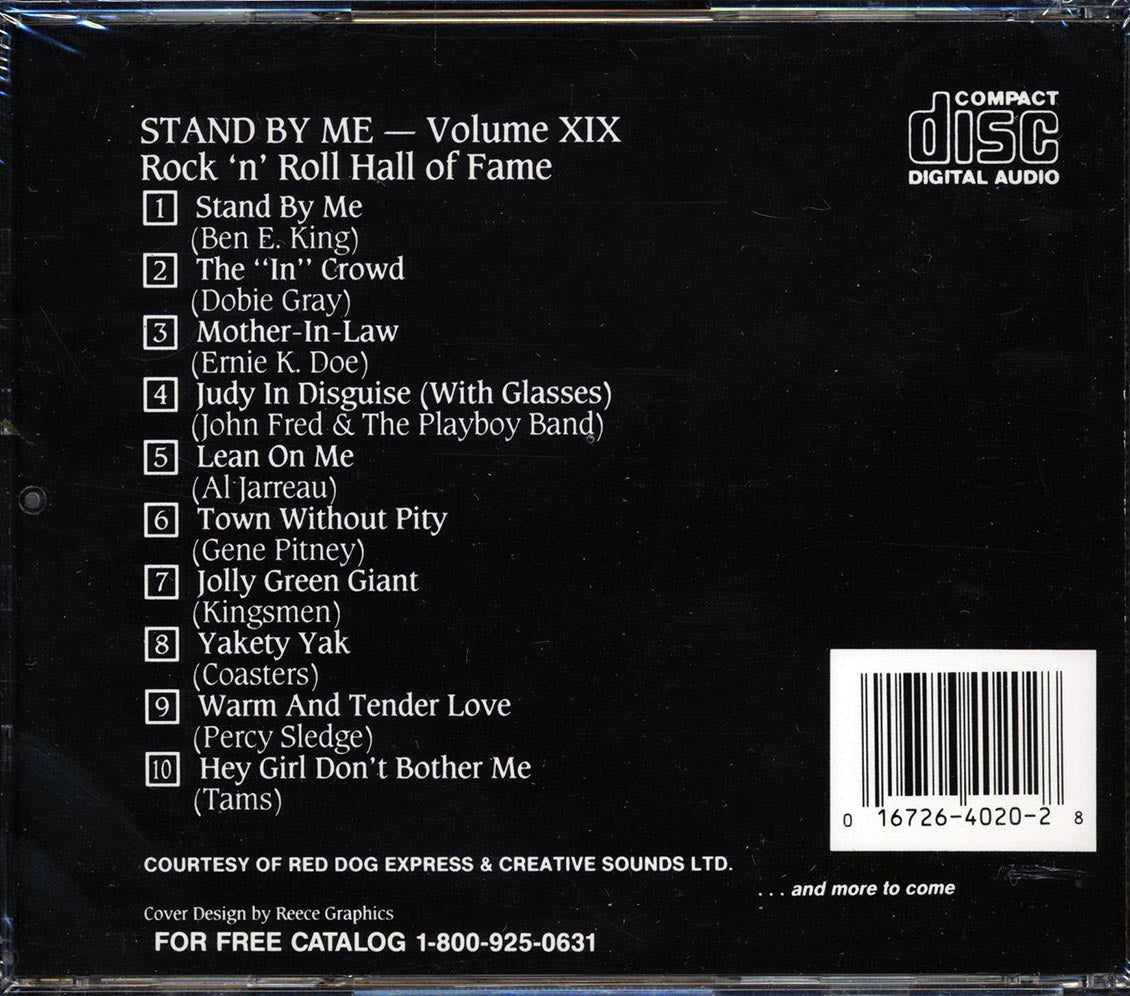 Al Jarreau, The Coasters, Percy Sledge, Etc. - Rock N Roll Hall Of Fame Volume 19 - CD, CD