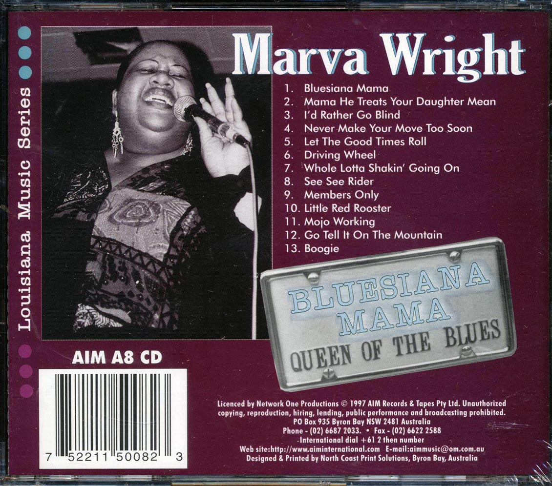 Marva Wright - Bluesiana Mama - CD, CD