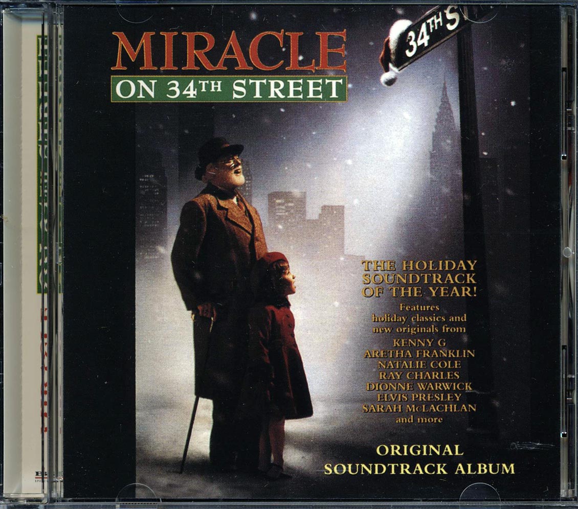 Natalie Cole, Dionne Warwick, Kenny G, Aretha Franklin, Etc. - Miracle On 34th Street: Soundtrack - CD