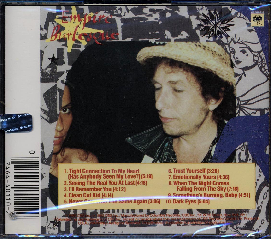 Bob Dylan - Empire Burlesque - CD, CD