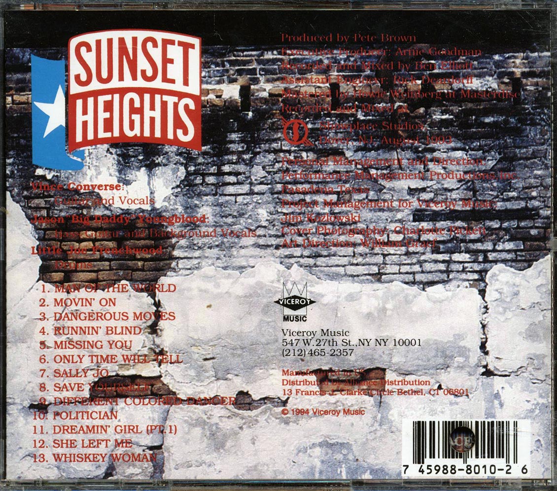 Sunset Heights - Texas Tea - CD, CD
