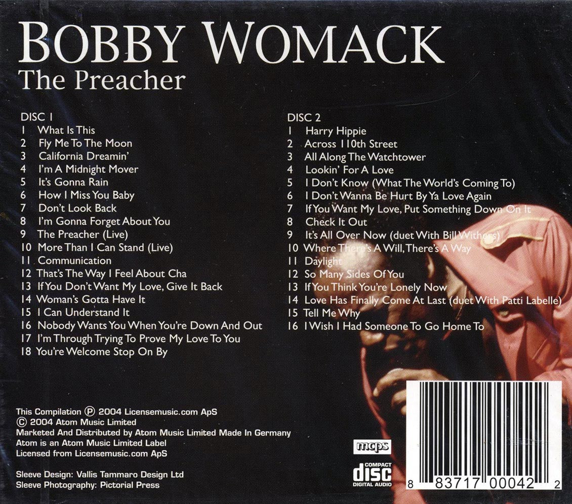 Bobby Womach - The Preacher (34 tracks) (2xCD) - CD, CD