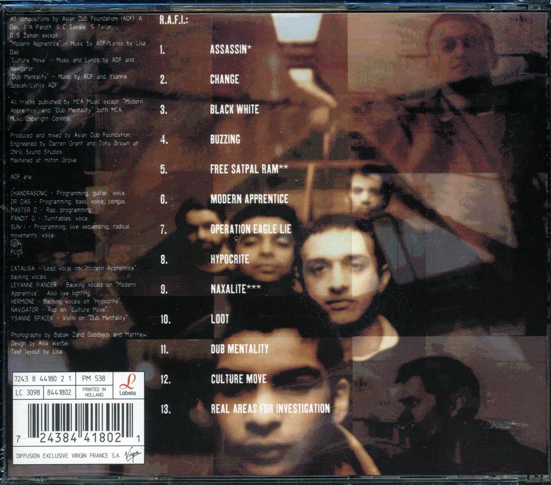 Asian Dub Foundation - R.A.F.I. - CD, CD