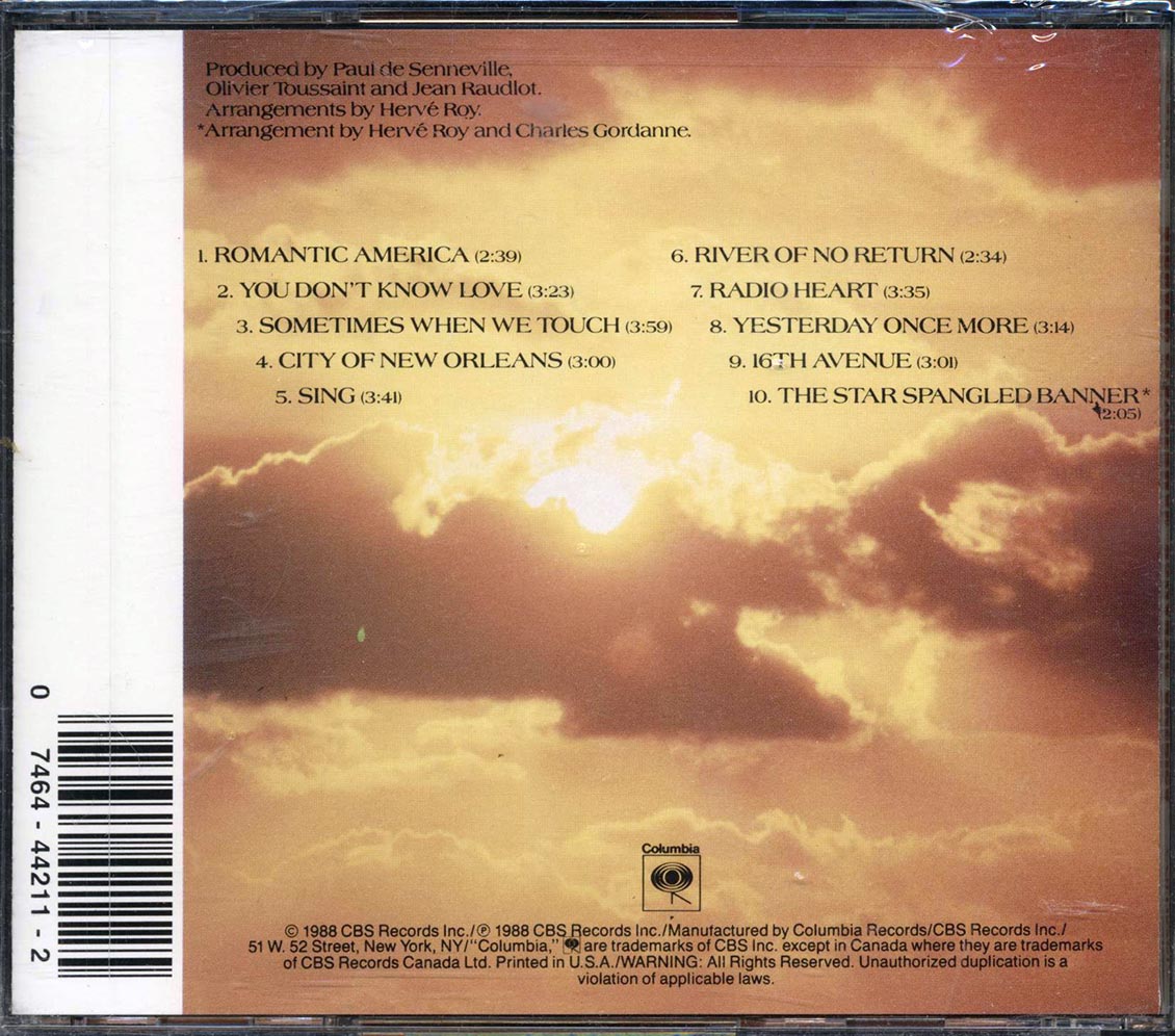 Richard Clayderman - Romantic America - CD, CD