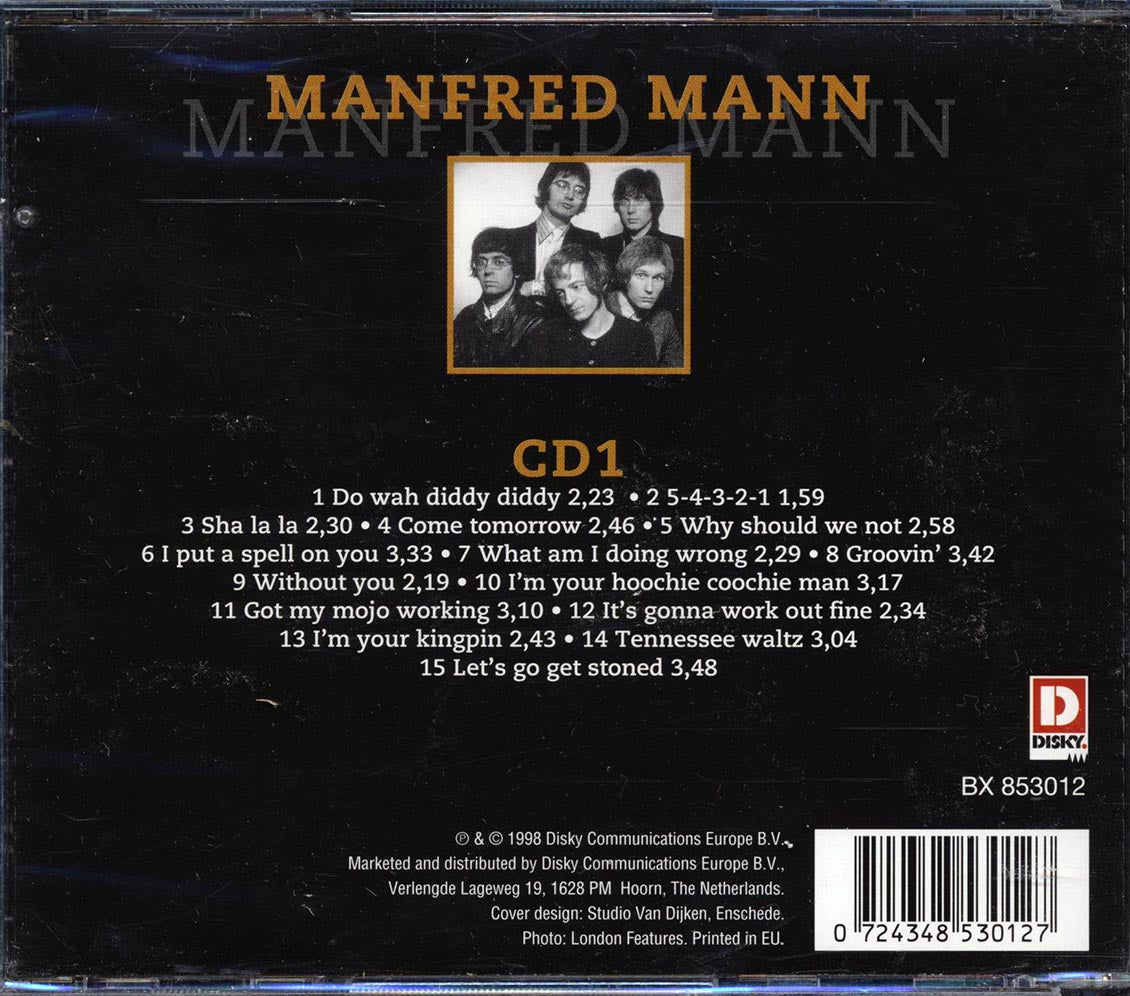 Manfred Mann - Original Gold - CD, CD