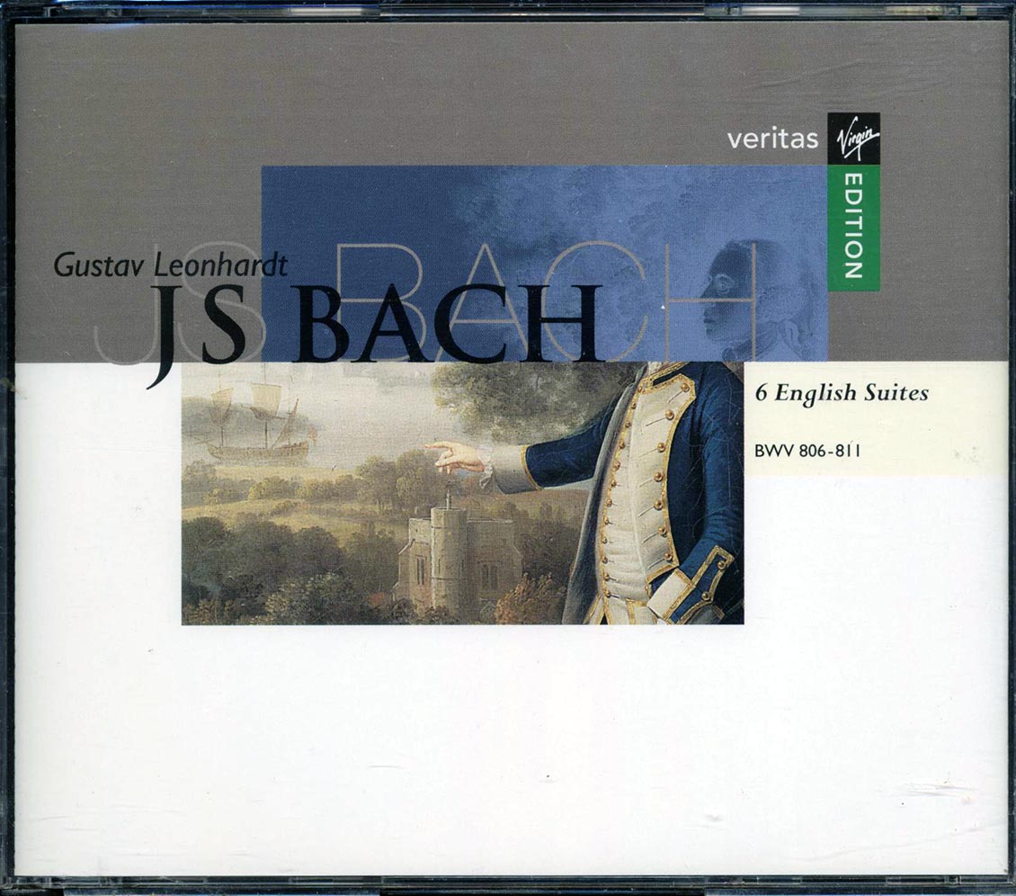 Bach, Gustav Leonhardt - 6 English Suites (2xCD) - CD