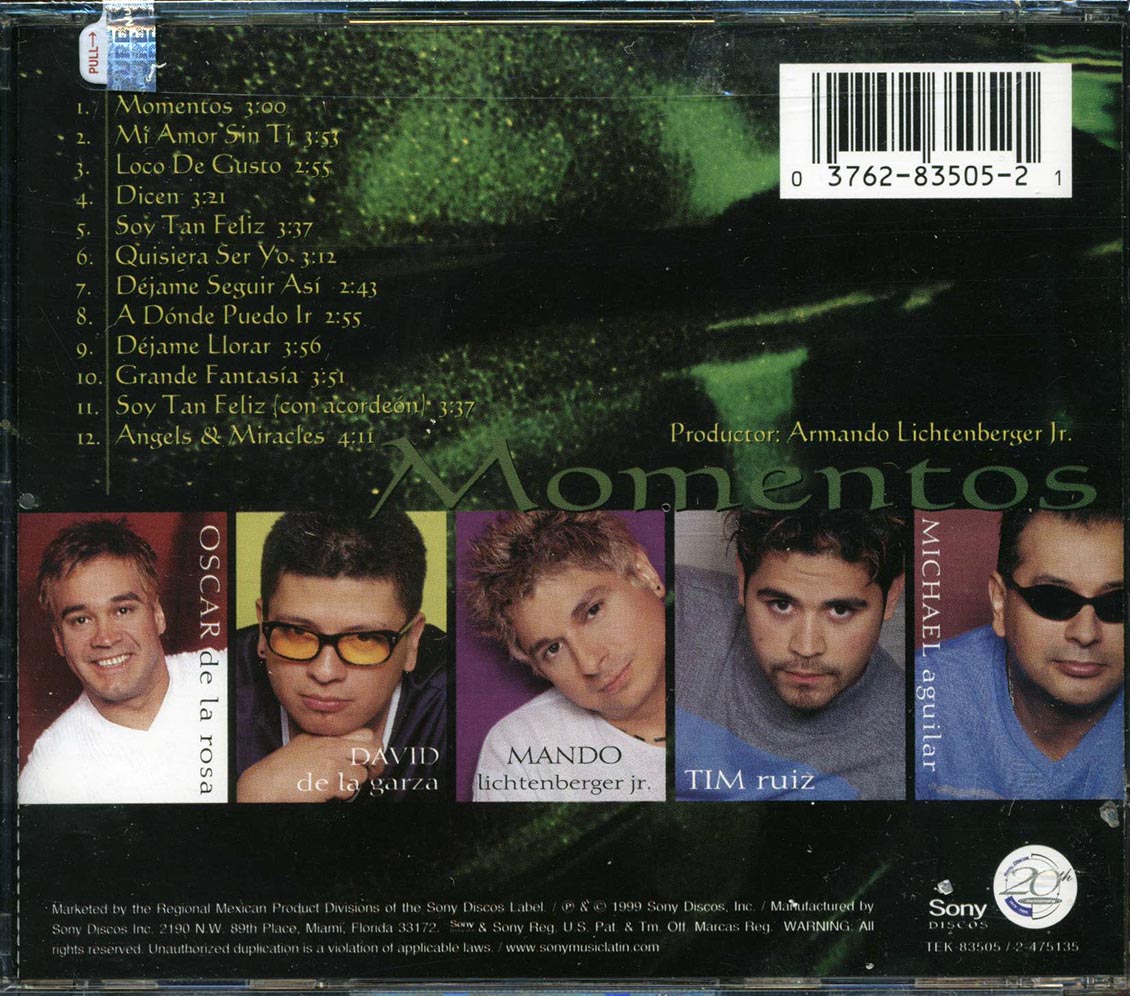 La Mafia - Momentos - CD, CD