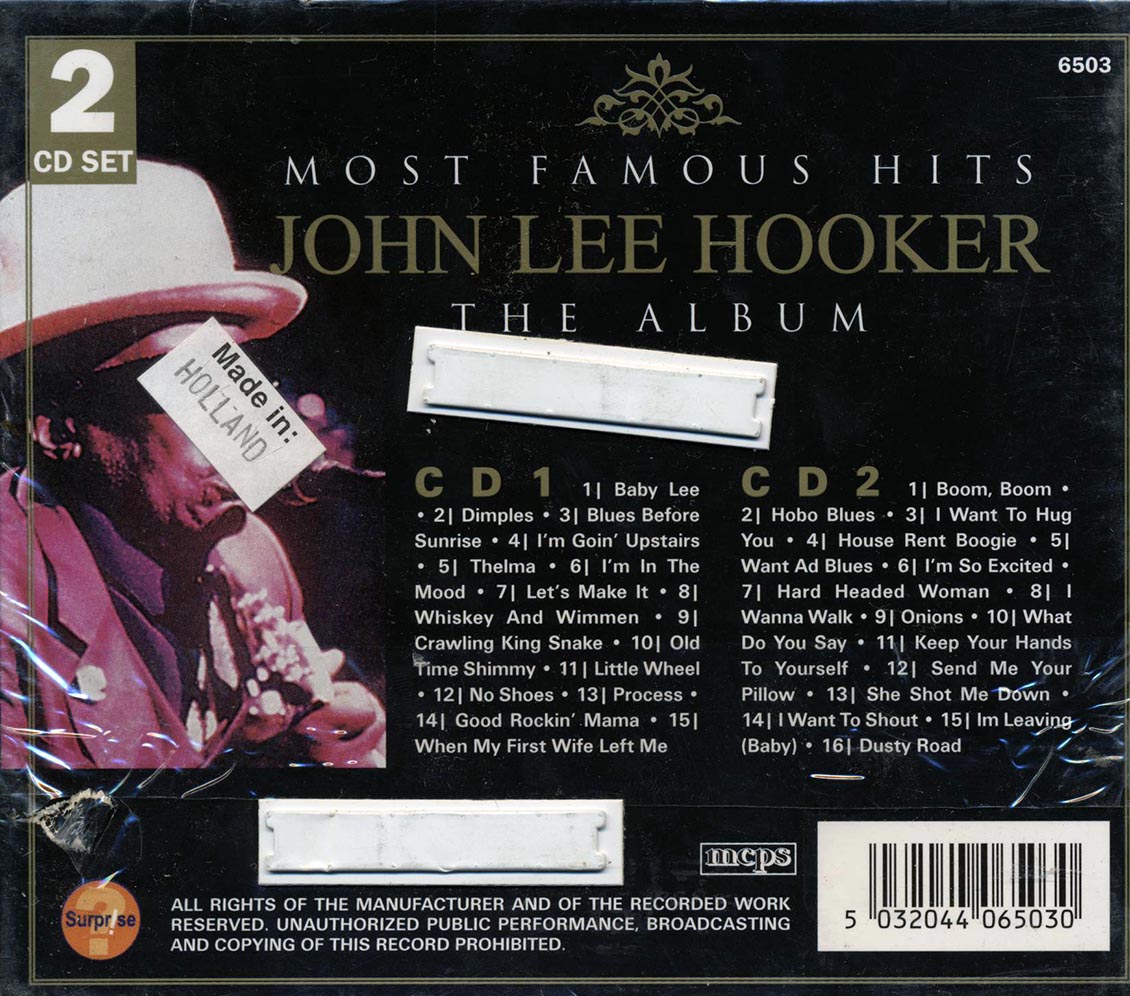 John Lee Hooker - Most Famous Hits: The Album (2xCD) - CD, CD