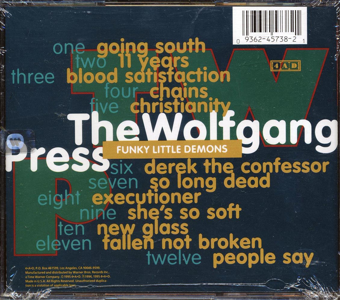 The Wolfgang Press - Funky Little Demons - CD, CD